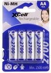 XCell Akku X2700 B4 Ni-MH Mignon AA 1,2V 2700mAh 4St.