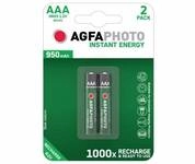 AgfaPhoto Akku Instant Energy AAA HR03 950mAh 2St.