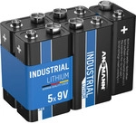 ANSMANN 1505-0002 Lithium-Industriebatterie 9V-E-Block, 5er-Pack