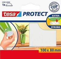 tesa Protect Filzgleiter rechteckig 100 x 80mm wei&szlig;