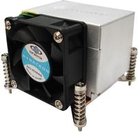 Inter-Tech K&uuml;hler K-666 2HE aktiv 1151/1155/1156/1200