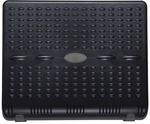MAUL F&uuml;&szlig;st&uuml;tze Standard genoppt 45x35,3cm schwarz