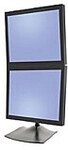 Ergotron DS Series DS100 Dual Monitor Desk Stand, Vertical