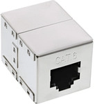 InLine&reg; Patchkabelkupplung Cat.6, 2x RJ45 Buchse, geschirmt