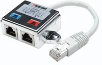 INTELLINET Verteiler RJ45 2-Port FTP silber