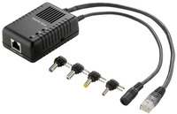 Fast Ethernet PoE Splitter 15,4W