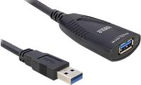 DELOCK USB3.0 Verl. A -> A St/Bu 5.00m aktiv