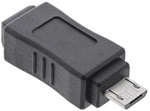 InLine&reg; Micro-USB Adapter, Micro-B Stecker an Mini USB 5-pol Buchse