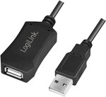 USB 2.0 A - A (Stecker - Buchse) Repeate 5m LogiLink