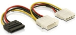 DeLOCK Cable Power SATA HDD > 2x 4pin male/female