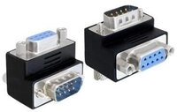 DELOCK Adapter D-Sub9 -> D-Sub9 St/Bu 90&deg; Winkel