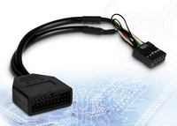 Inter-Tech Adapter USB USB 3.0 auf USB 2.0 9Pin