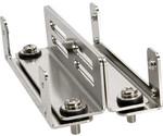 InLine&reg; Festplatten-Entkoppler, 13,34cm (5,25) zu 8,89cm (3,5), silber