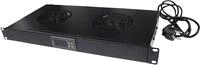 Logilink 19"L&uuml;ftereinschub mit 2 L&uuml;ftern, schwarz