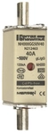 Mersen 1B647.000000 NH000 40A gG 500V NH-Sicherung sf&uuml; spannungsf&uuml;hrend
