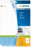 HERMA Etiketten Premium A4 wei&szlig; 38,1x21,2 mm Papier 650 St.