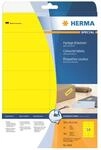 HERMA Etiketten A4 gelb 105x42,3 mm Papier matt 280 St.