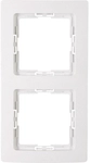 KOPP HK05 Rahmen 3085.0200.4 2fach arktis-weiss