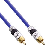 InLine&reg; Cinch Kabel AUDIO, PREMIUM, 1x Cinch Stecker / Stecker, 2m