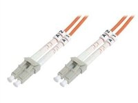 DIGITUS LWL Patchkabel LC -> LC 10.00m Multimode Duplex OM3