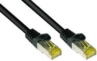 Good Connections Patchkabel m. Cat.7 Rohk. schwarz 15m