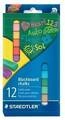 STAEDTLER Wandtafelkreide farbig 12St Etui