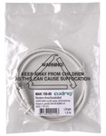 AXING F-Patch-Kabel 1,5m ws MAK 150-80 axiale Stecker 2fach geschirmt Vodafone