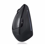 Perixx PERIMICE-713 L, ergonomische Maus, f&uuml;r Linksh&auml;nder, vertikal, schwarz