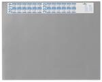 Schreibunterlage Vollsichtpl/Kalender 65x52cm grau