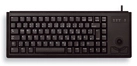 CHERRY G84-4400 TRACKBALL Kabelgebundene Tastatur,PS2, Schwarz (QWERTZ - DE)