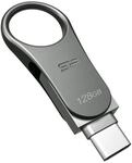 Silicon Power USB-Stick 128GB USB3.0 C80 Silver Type-C Ready