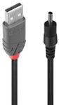Lindy 70266 Stromkabel Schwarz 1,5 m USB A