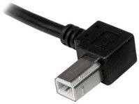 STARTECH 2m Left Angle USB B Cable