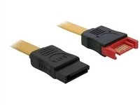 DELOCK SATA-Verl. SATA III -> SATA St/Bu 0.30m gelb