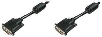 DIGITUS DVI-Anschlusskabel 24+1 FullHD 10m schwarz