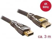 DELOCK Displayport Kabel DP -> DP St/St 3.00m 4K Premium