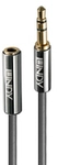 Lindy 35327 Audio-Kabel 1 m 3.5mm Anthrazit