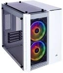 CORSAIR Geh Micro ATX Crystal 280X RGB White (Tempered Gla