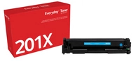 Everyday &trade; Cyan Toner von Xerox, kompatibel mit HP 201X (CF401X/ CRG-045HC), High