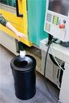 DURABLE Papierkorb Safe rund 30 Liter schwarz