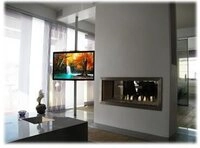 TECHLY Boden/Deckenhalter fuer TV