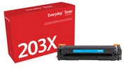 Everyday &trade; Cyan Toner von Xerox, kompatibel mit HP 202X (CF541X/CRG-054HC), High