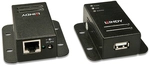 LINDY Extender USB 2.0 Cat5 Power over RJ45 50m