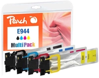 Peach PI200-786 Druckerpatrone 4 St&uuml;ck(e) Kompatibel Schwarz, Cyan, Magenta, Gelb