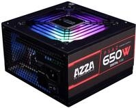 AZZA Netzteil 650W ATX 80 Plus Bronze ARGB 120mm Schwarz
