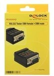 DELOCK RS-232 Tester DB9 -> DB9 Bu/St