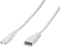 Logilink Stromkabel Verl&auml;ngerung, 2m, wei&szlig;