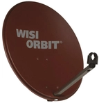 WISI Sat-Offsetantenne 60cm OA36I Aluminium rotbraun