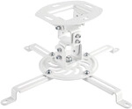 Logilink Beamerhalterung, Arml&auml;nge 150 mm, weiss bis 13,5kg