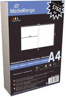 MediaRange Blu-ray Case 50 DINA4 B&ouml;gen/Pack vorgestanzt